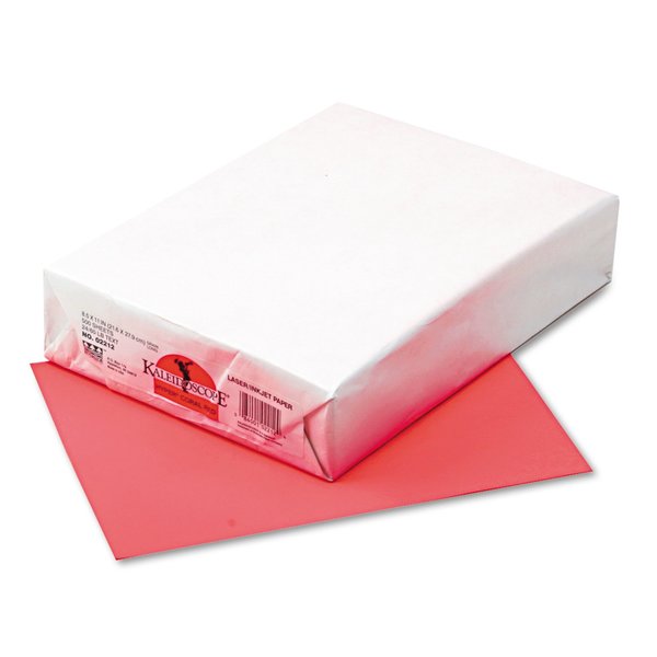 Pacon Colored Paper, Coral Red, PK500 102212